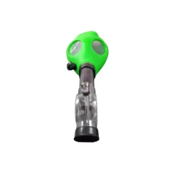 Neon Green Gas Mask Bong