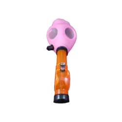 Pink Gas Mask Bong Novelty Water Pipe