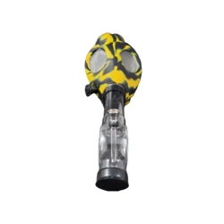 Yellow/Black Gas Mask Bong Novelty Water Pipe