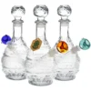 SeshGear vintage decanter glass bong with crystal accents