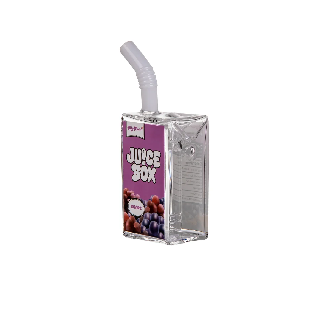 BIGFUN Juice Box Bubbler Grape side view
