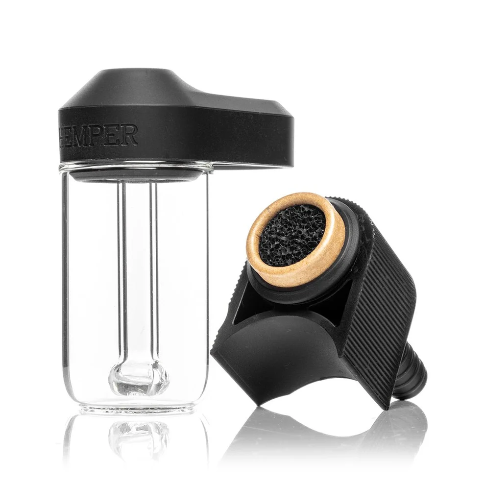HEMPER Ash Catcher Plus carbon filter and glass chamber