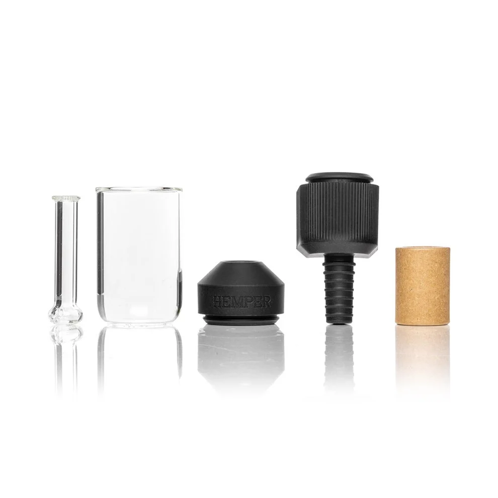 HEMPER Ash Catcher Plus Filter System components
