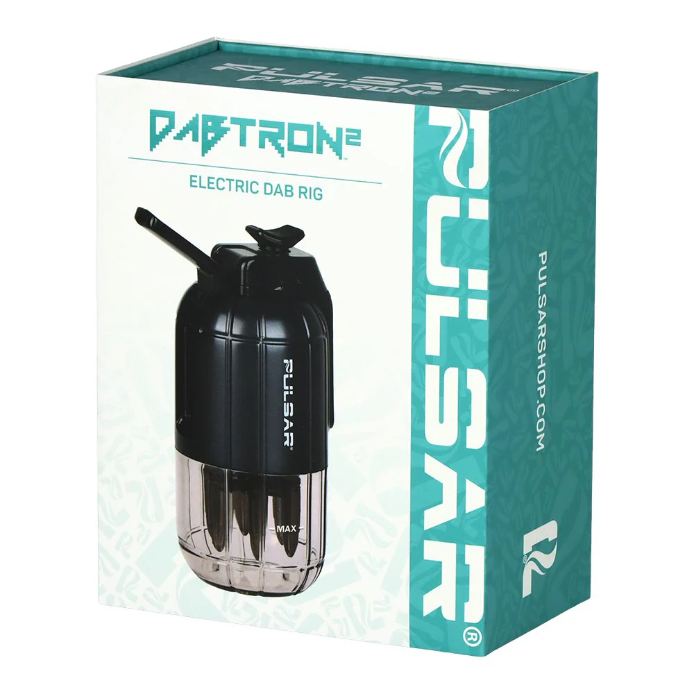 Pulsar Dabtron 2.0 black electric dab rig retail packaging