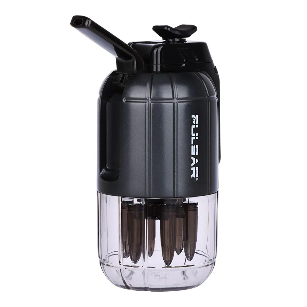 Front side view of the black Pulsar Dabtron 2.0 electric dab rig