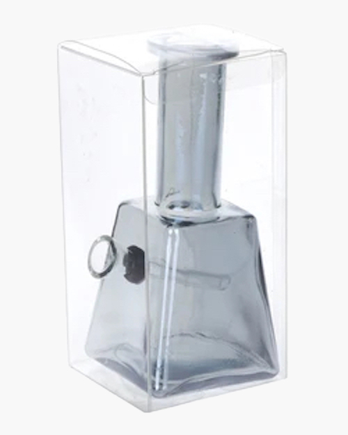 SeshGear Smoky Mini Glass Bong side view